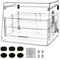 Adjustable Acrylic Pastry Display Case for Countertop Bakery Showcase